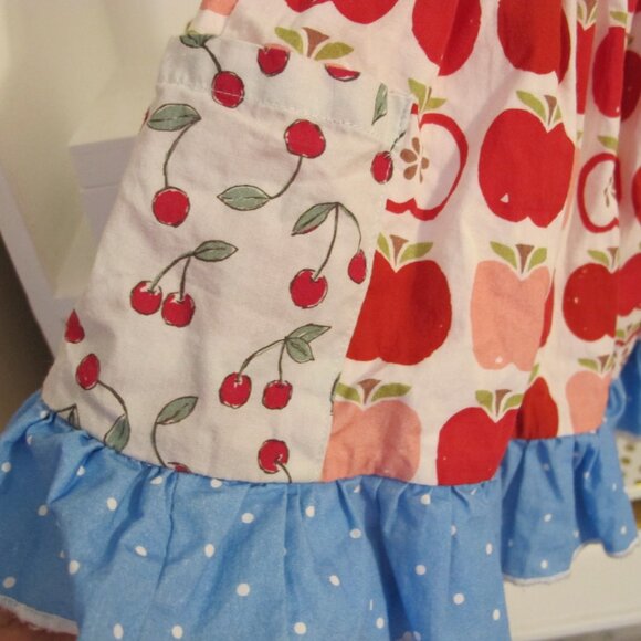 Girl's Sweet Honey Sweethoney Apple Back to School Tunic Dress Size 6Y EUC - Picture 3 of 5